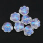 Transparent Aurora Laser Acrylic Beads Iridescent Mixed Shapes 2pcs 40