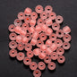 Glow In The Dark Seed Glass Beads 3mm Multicolor Stripes 1800pcs 58