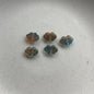 Czech Glass Beads Auspicious Clouds 9x13mm Translucent Mixed Colors 100pcs 10