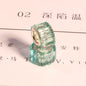 Faceted Cylindrical Resin Spacer Beads 11mm Large Hole 50pcs 9