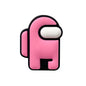 Silicone Focal Beads Among Us Characters Side Profile 10pcs 8