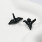 Painted Origami Crane Acrylic Beads 16mm Colorful Glossy 50pcs 14