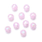 Faceted Round Glass Beads 10mm Cut Surface Multicolor 20pcs 7