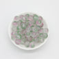 Frosted Transparent Round Glass Beads 10mm Soft Matte Finish 50pcs 9