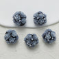 Embellished Flower Cluster Clay Beads 20mm Gradient Rose 10pcs 37