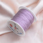 Nylon Thread Solid Color Glossy Finish 0.4mm 60m Spool 48