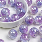 Luminous Shimmer Moonlight Resin Beads 16mm Round 10pcs 4