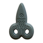 Silicone Focal Beads Creative Scissors Embossed Details Color Mix 20pcs 12