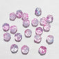 Czech Glass Beads Pumpkin 10mm Glossy Orange Gold 100pcs 19