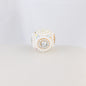 Pearl Encrusted Cube Clay Beads 20mm Rhinestone Accent 5pcs 9
