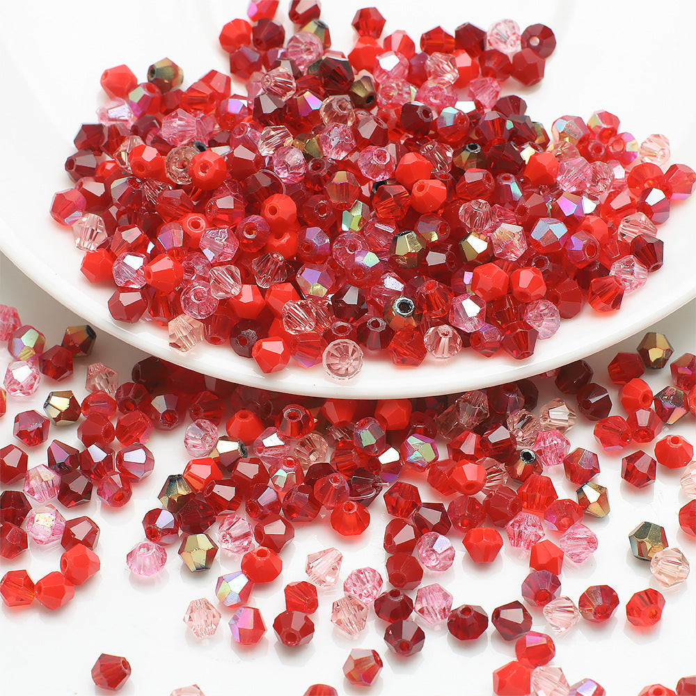 Electroplated Seed Glass Beads 4mm Lake Blue Metallic Shine 200pcs 8