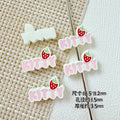 Signboard Metal Beads Painted Sanrio Series Colorful 10pcs 6