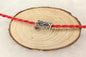 Tube Metal Beads Viking Note Patterned Silver Tone 100pcs 9