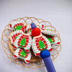 Silicone Focal Beads Christmas Tree Costume Sweater 20pcs 4