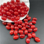 Transparent Halo Oval Acrylic Beads 8.5x11.5mm Glossy Pastel 100pcs 11