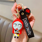Cartoon Halloween Pumpkin Man Keychain Playful Spooky Character 6