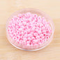 Ceramic Electroplated Seed Glass Beads 4mm Glossy Mixed Colors 460pcs 9