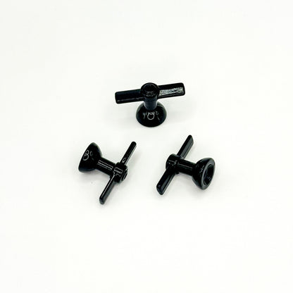 Painted Bamboo Dragonfly Acrylic Beads 16mm x 26mm Glossy 10pcs 17