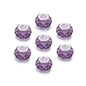 Acrylic Spacer Beads 14mm Imitation Crystal Large Hole 30pcs 7