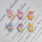 Plating Pop Resin Beads 30mm Crybaby Brushing Teeth Character 10pcs 12