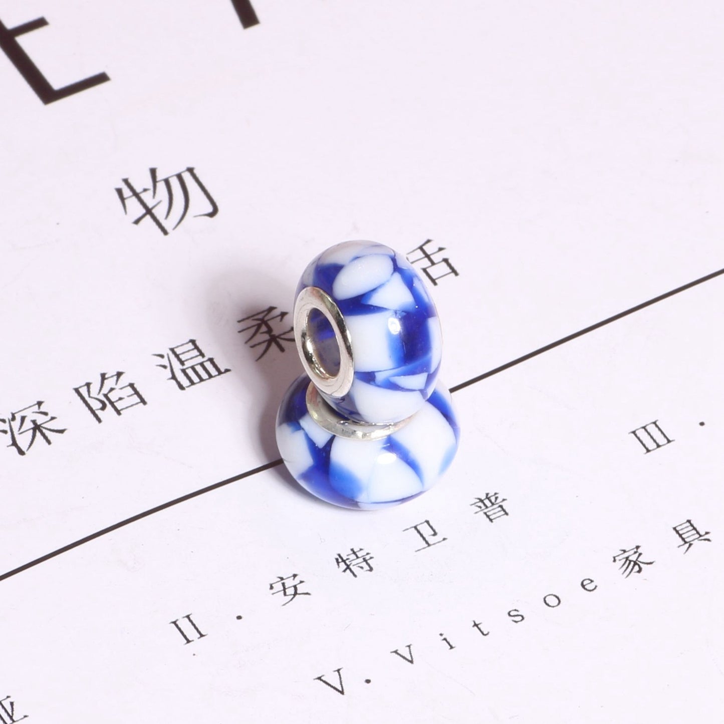 Resin Floral Spacer Beads 14mm Candy Color 50pcs 5