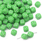 Dice Acrylic Beads 10mm Colorful Mixed 60pcs 10