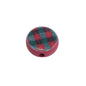 Flat Acrylic Beads 17mm Black Pink Strawberry Printed 20pcs 10