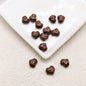 Heart Metal Beads 11mm Baking Painted Meteorite Zinc Alloy 20pcs 16