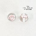 Clear Sea Snail Resin Beads 16mm Round Natural Shell 10pcs 5
