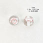 Clear Sea Snail Resin Beads 16mm Round Natural Shell 10pcs 5