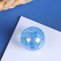 Transparent Bubblegum Beads 20mm Crackle Chunky Acrylic 10pcs 16
