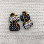 Silicone Focal Beads Color Bag Front View 20pcs 4