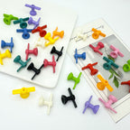 Painted Bamboo Dragonfly Acrylic Beads 16mm x 26mm Glossy 10pcs