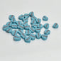 Heart Clay Beads 10mm Pink LOVE Letters Polymer 100pcs 11