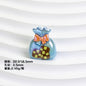 Glossy Fast Food Resin Beads Playful Miniature Set 10pcs 11