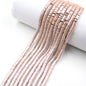 Pearly Lustre Flat Disc Clay Beads 6mm Colorful Pastel 10strands 11