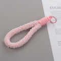 Plush Phone Charm Candy Color Soft Polyester Loop 2pcs 16cm 6