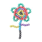 Flower Clay Beads 8mm Colorful Smiling Face Six-Petal 100pcs 5