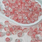 Crackle Glass Beads Round 10mm Transparent Mixed Colors 50pcs 63