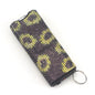 Rhinestone Self Defense Keychain Rechargeable Flashlight Electric Shock 7
