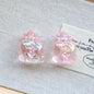 UV Plating Money Bag Acrylic Beads 22mm Translucent Pastel 20pcs 7