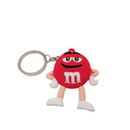 Colorful Cartoon M Bean Chocolate PVC Keychain 5