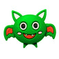 Silicone Focal Beads Halloween Ghost Pumpkin Bat Designs 10pcs 48