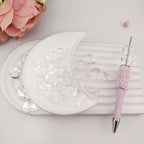 Clear Heart Acrylic Beads 17mm Transparent 40pcs 2