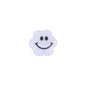 Flower Acrylic Beads 6-9mm Smiling Face Flat Pastel Mixed 100pcs 5