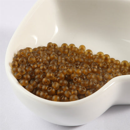 Frosted Seed Glass Beads 2mm Muted Rainbow Colors 800pcs 28