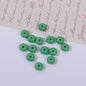 Glass Round Spacer Beads 6mm 8mm Imitation Jade Color 100pcs 12