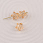Frosted Small Star Acrylic Beads 11mm Transparent Jelly Color 50pcs 7