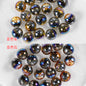 Clear Christmas Tree Inside Resin Beads 16mm Round Colorful 20pcs 10