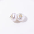 ABS Plastic Donut Spacer Beads 9*14mm Imitation Pearl 100pcs 6